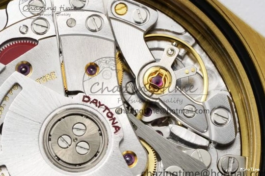 MiroTime 0228 Daytona 116508 BTF 1:1 Best Edition Black Diamonds Dial on YG Bracelet SA Sporty 2151